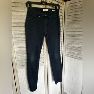 JESSICA SIMPSON Kiss Me Super Skinny Jeans Navy Blue Size 26”